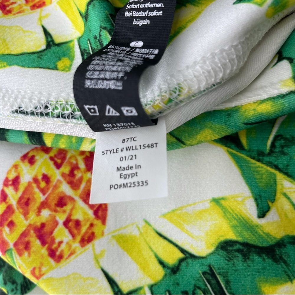 WILDFOX SWEATS NWT PALMS AND PINAS LEGGINGS YELLOW - Picture 6 of 7